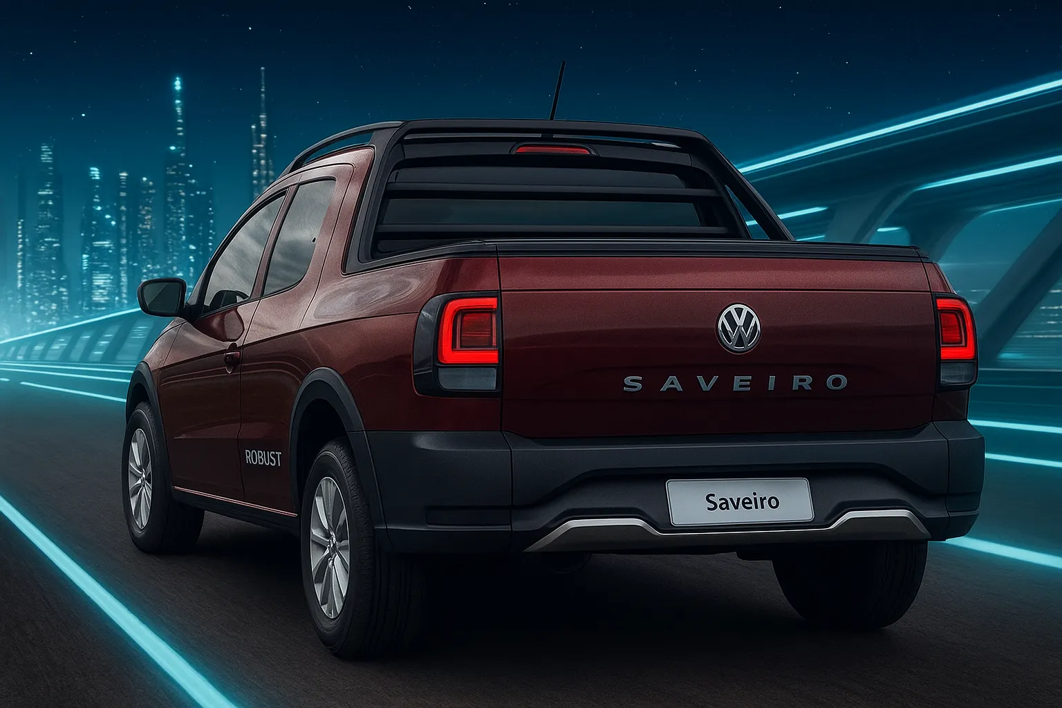Ficha Técnica carros Volkswagen Saveiro Robust 1.6 16V CD ano 2026