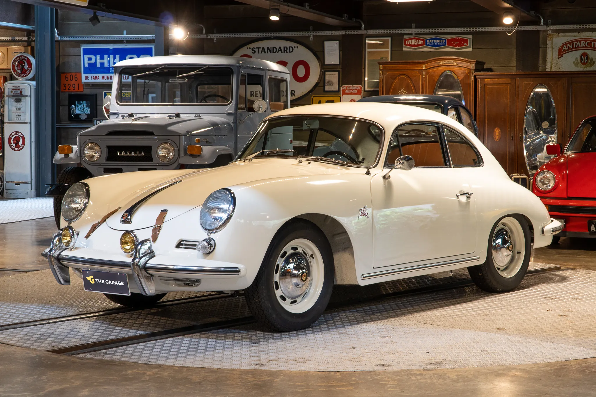 Ficha Técnica carros antigos Porsche 356 B ano 1961