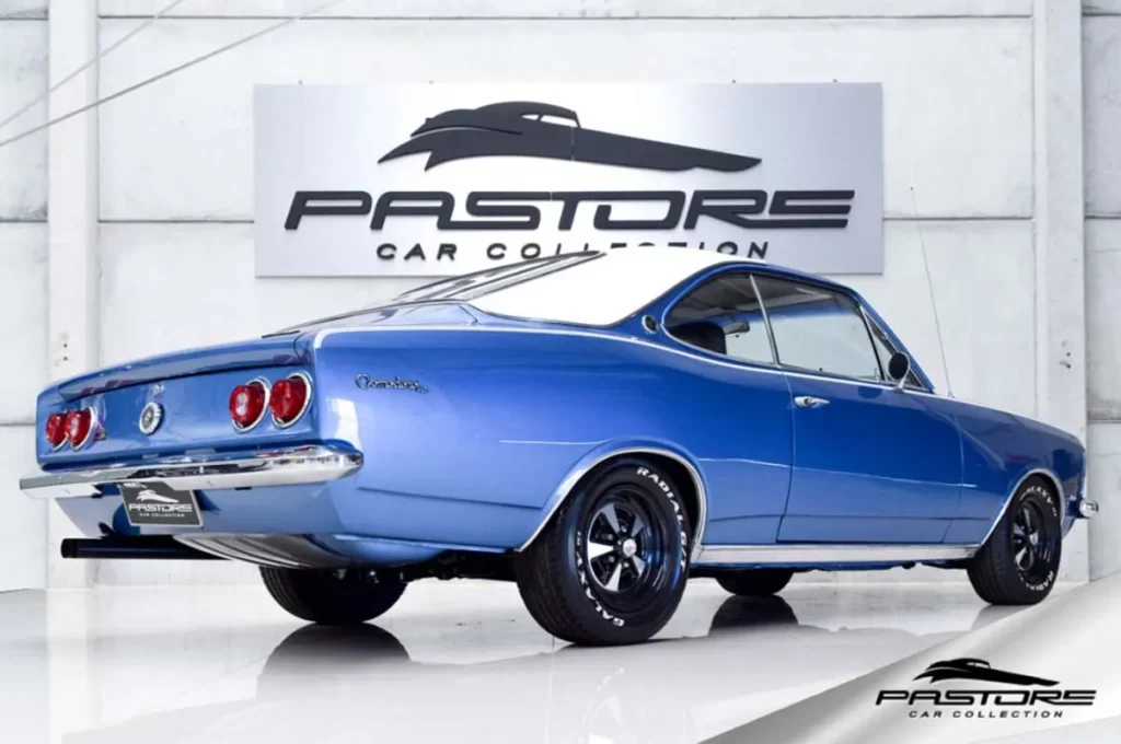 Ficha técnica Carros Opala Comodoro Coupé 4100 cor Azul Metálico ano 1979