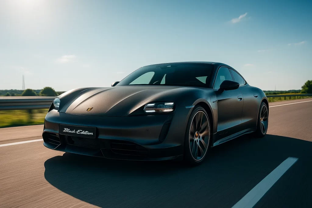 Ficha técnica Carros Porsche Taycan 4S Black Edition ano 2026