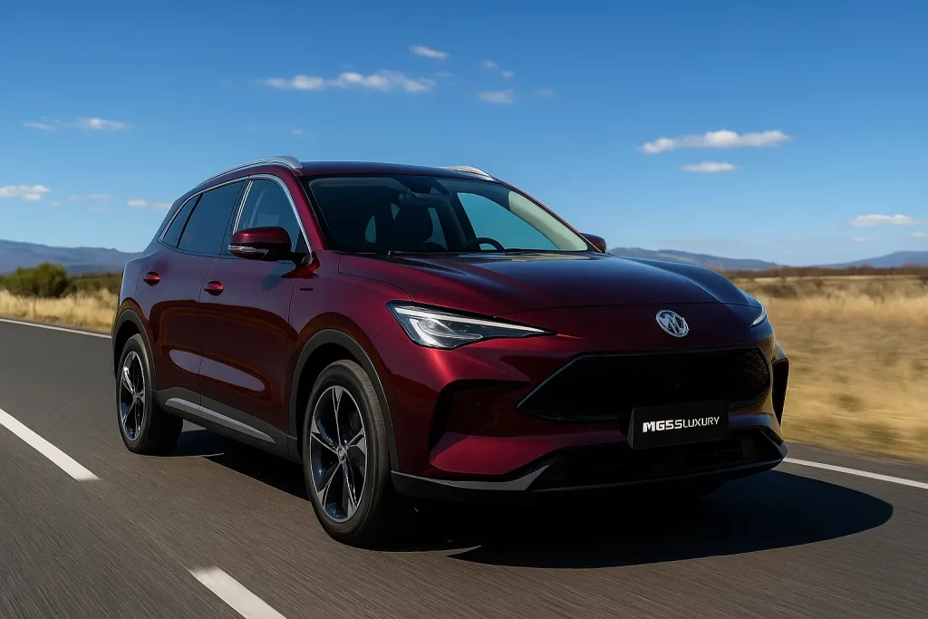 Ficha técnica Carros elétricos MG MGS5 Luxury ano 2026