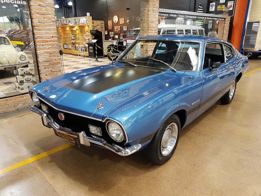Ficha técnica Ford Maverick GT V8 carroceria Lb5e ano 1974