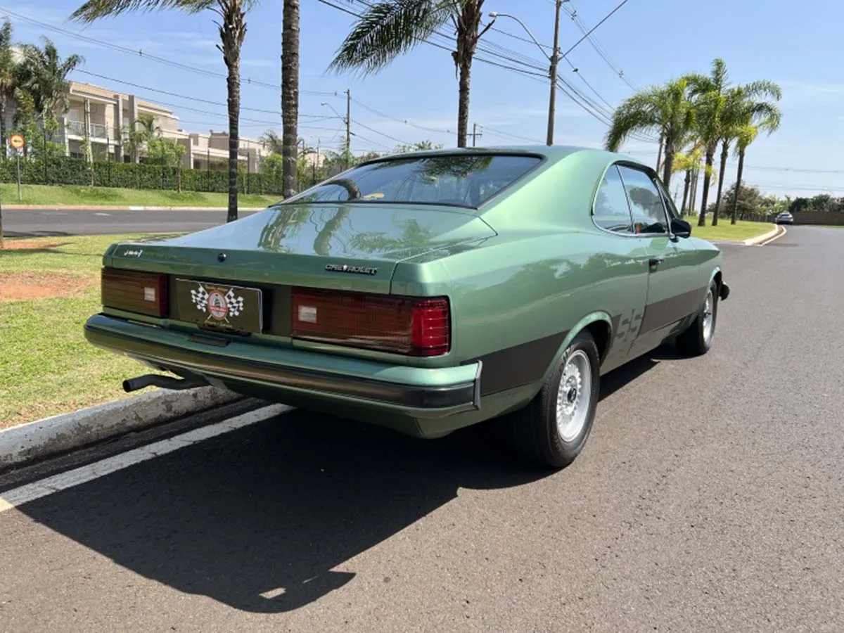 Ficha técnica carros Chevrolet Opala SS6 ano 1980