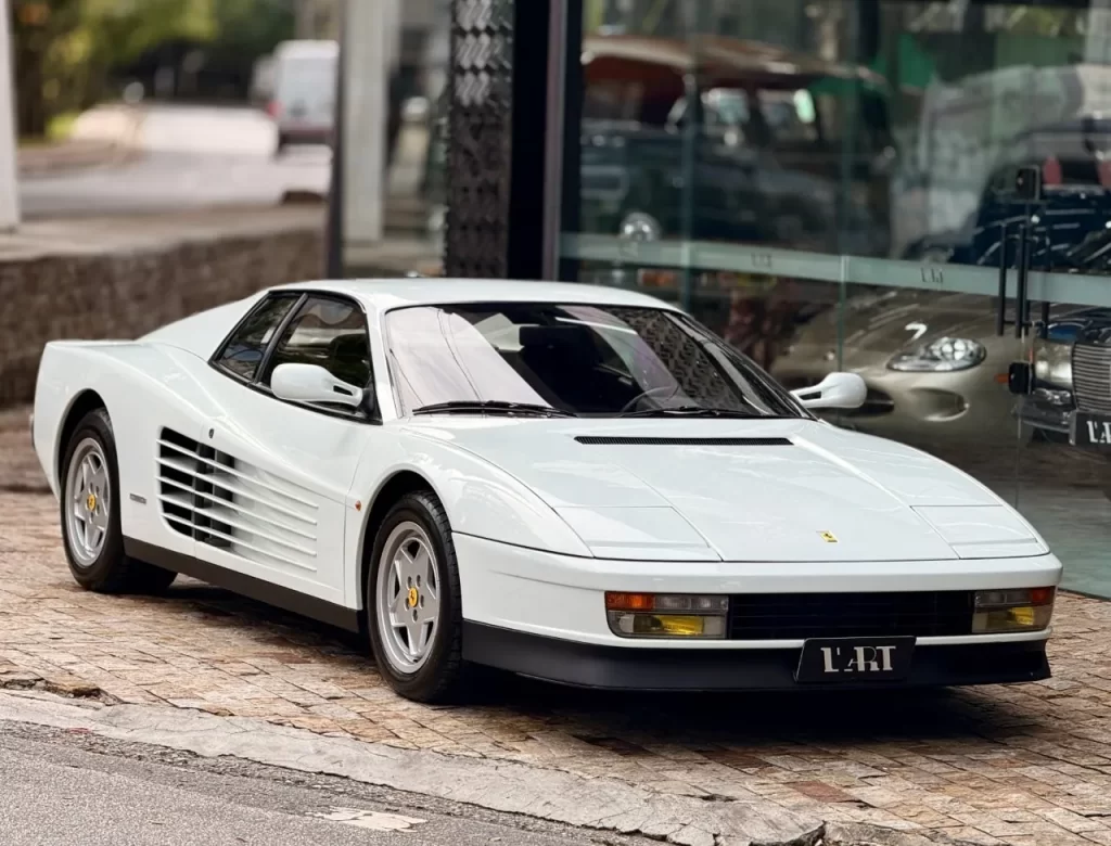 Ficha técnica carros Ferrari V12 Testarossa ano 1984
