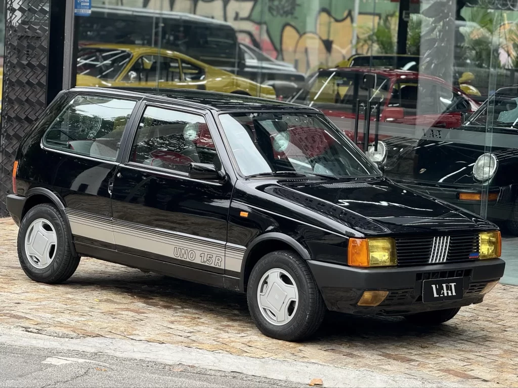 Ficha técnica carros Fiat Uno 1.5 R ano 1989
