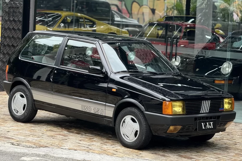 Ficha técnica carros Fiat Uno 1.5 R ano 1989 - Dados técnicos Porsche