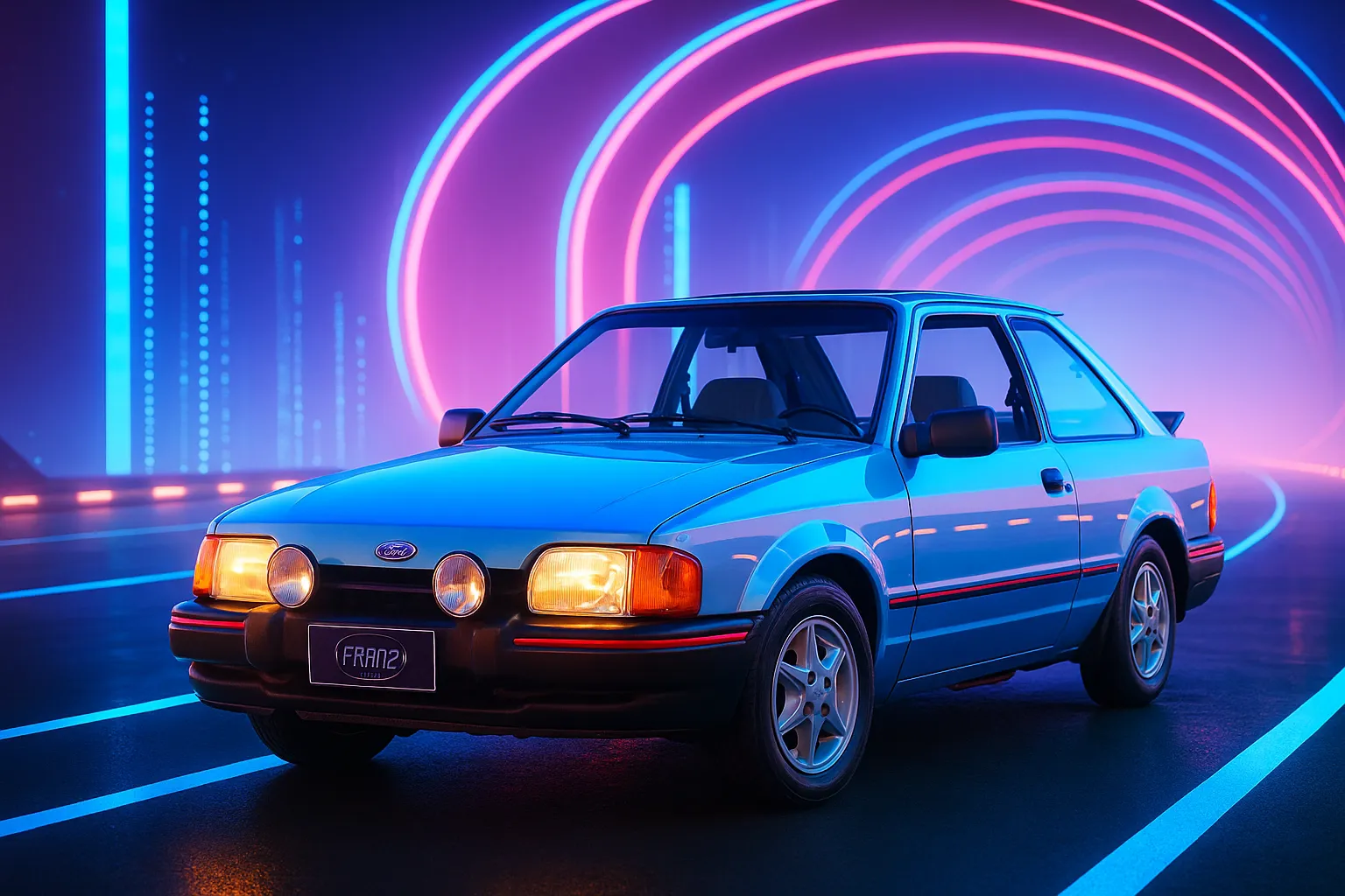 Ficha técnica carros Ford Escort XR3 CHT 1.6 ano 1989