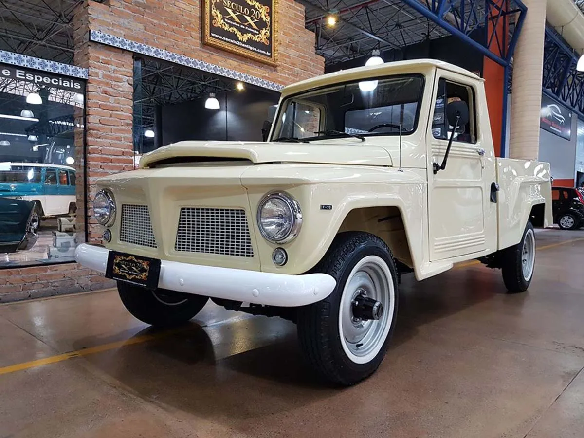 Ficha técnica carros Picape antiga Ford F 75 4X4 ano 1975