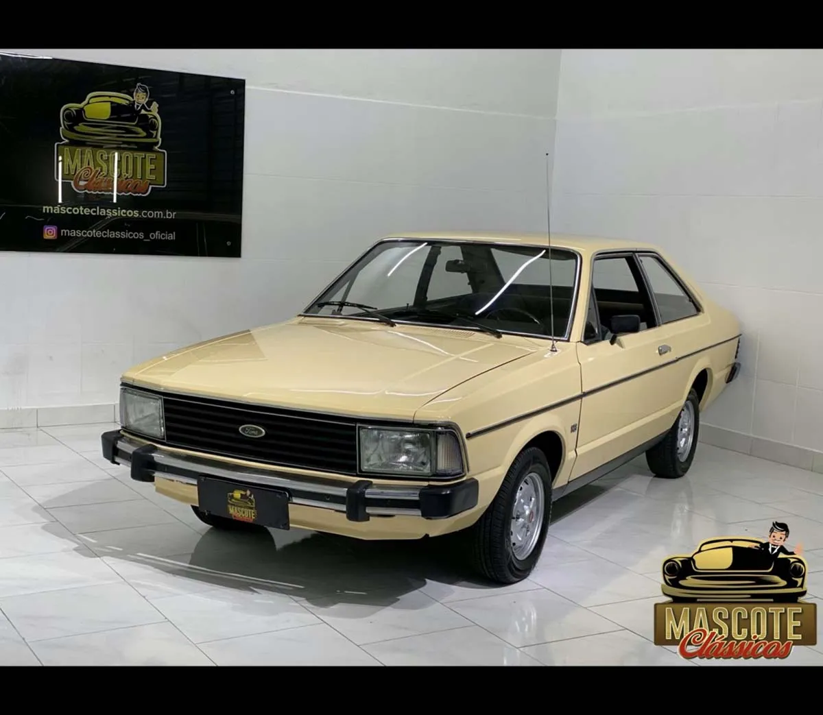 Ford Corcel II L 1.6L Gasolina 1981 Clássico dos Carros Antigos que Definiu uma Geração