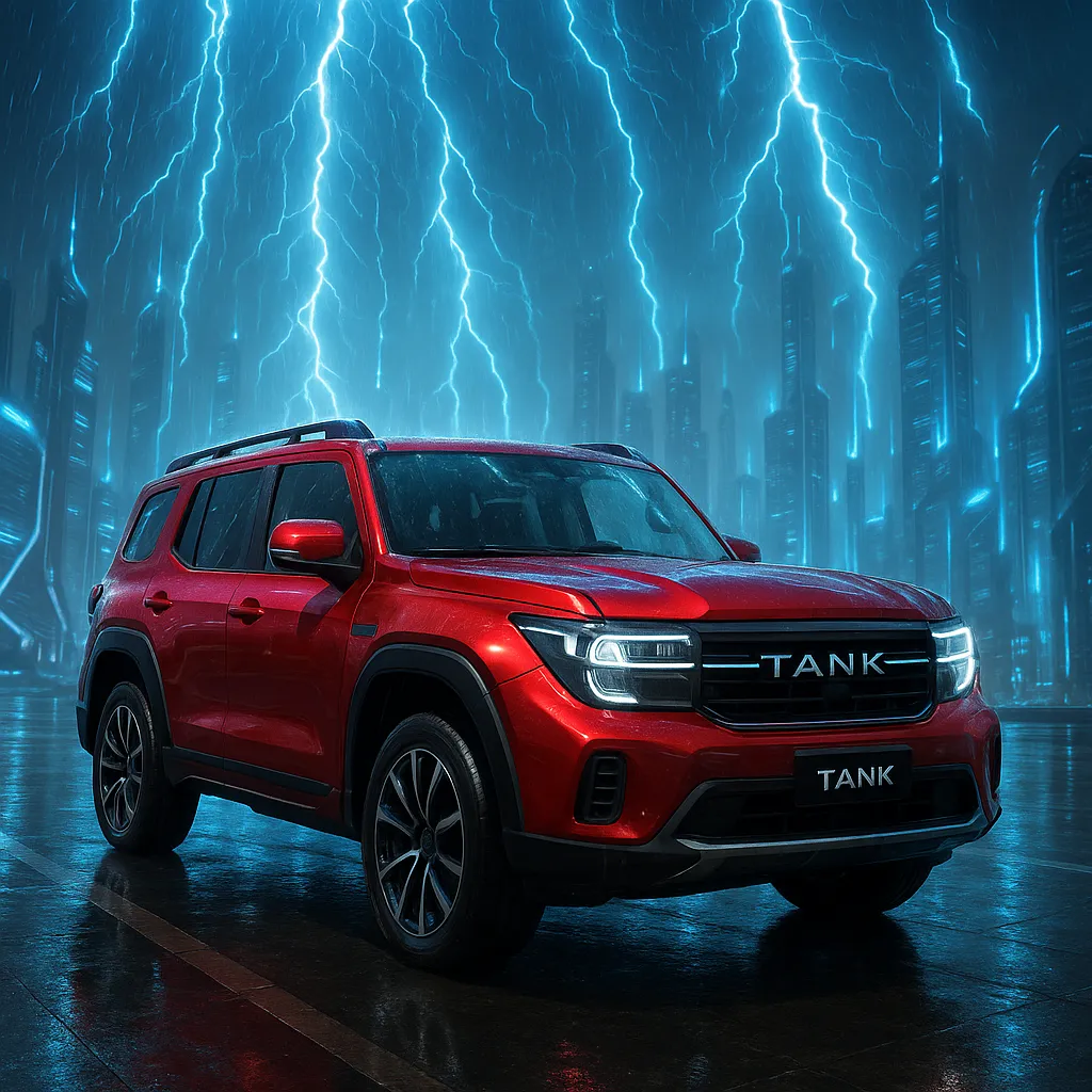 GWM Tank 300 2.0 PHEV ano 2026 Híbrido plug-in, Ficha Técnica, notícias, preço, equipamentos, consumo, desempenho e catálogo de cores