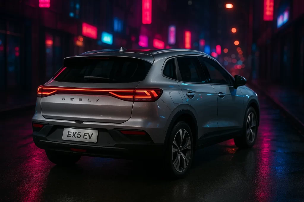 Geely EX5 EV ano 2026, Ficha Técnica, notícias, preço, equipamentos, consumo, desempenho e catálogo de cores