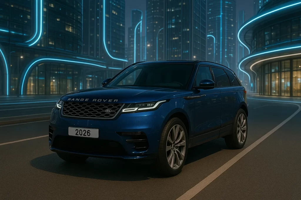 Land Rover Velar Autobiography 2.0 PHEV Híbrido plug-in ano 2026, Ficha Técnica completa, preço, lista de equipamentos, consumo, desempenho e catálogo de cores