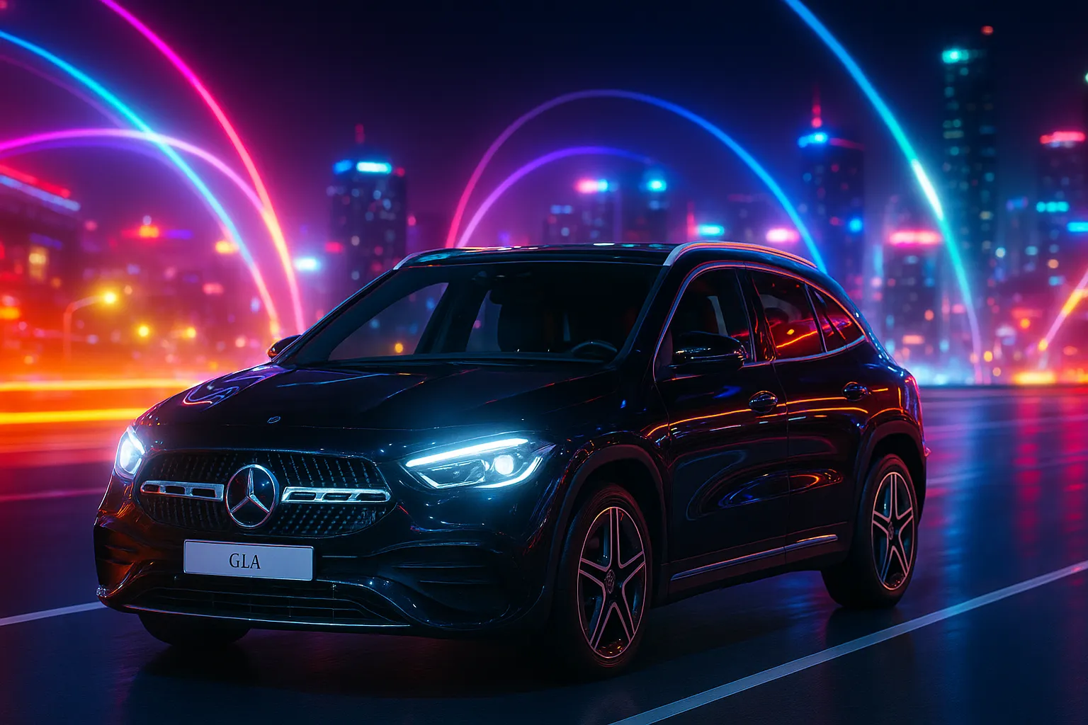 Mercedes-Benz GLA 200 AMG Line 1.3 ano 2026, Ficha Técnica, preço, mercado, lista de equipamentos, consumo, desempenho e catálogo de cores
