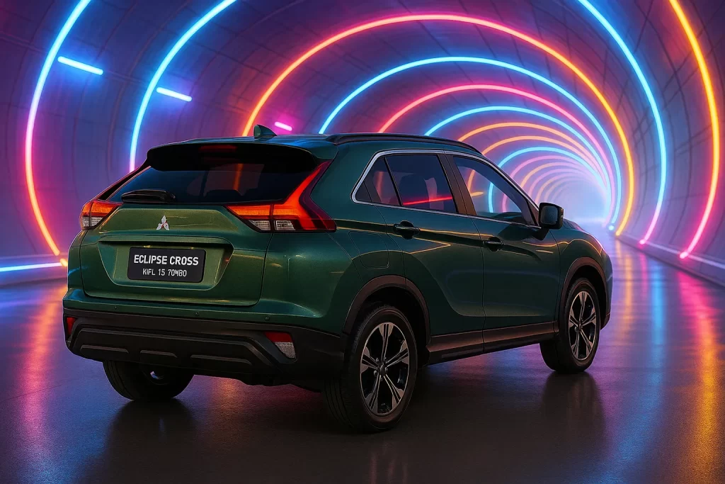 Mitsubishi Eclipse Cross HPE 1.5 Turbo para PCD ano 2026, Ficha Técnica completa, preço, mercado, lista de equipamentos, consumo, desempenho e catálogo de cores
