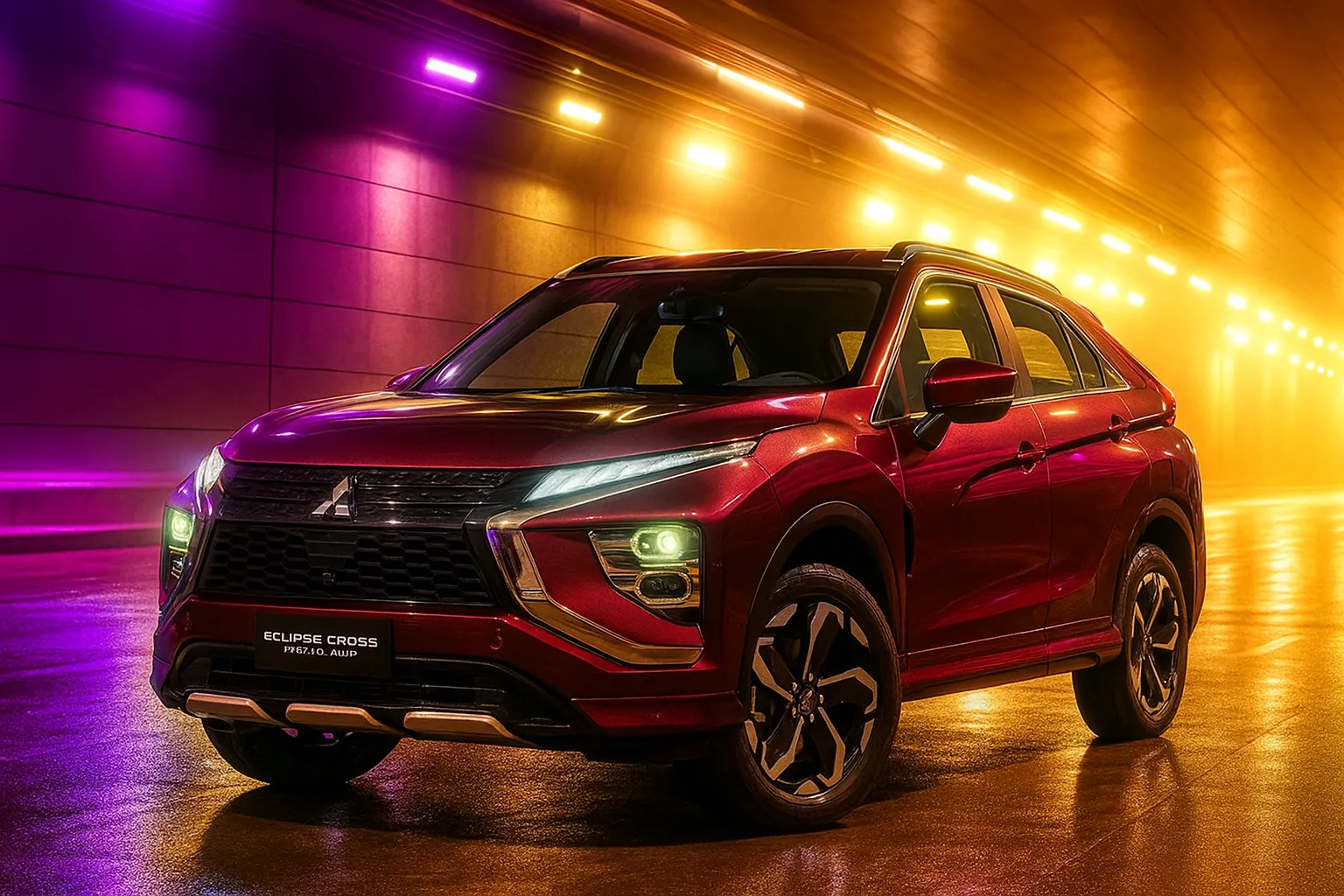 Mitsubishi Eclipse Cross Rush 1.5 para PCD ano 2026, Ficha Técnica completa, preço, mercado, lista de equipamentos, consumo, desempenho e catálogo de cores
