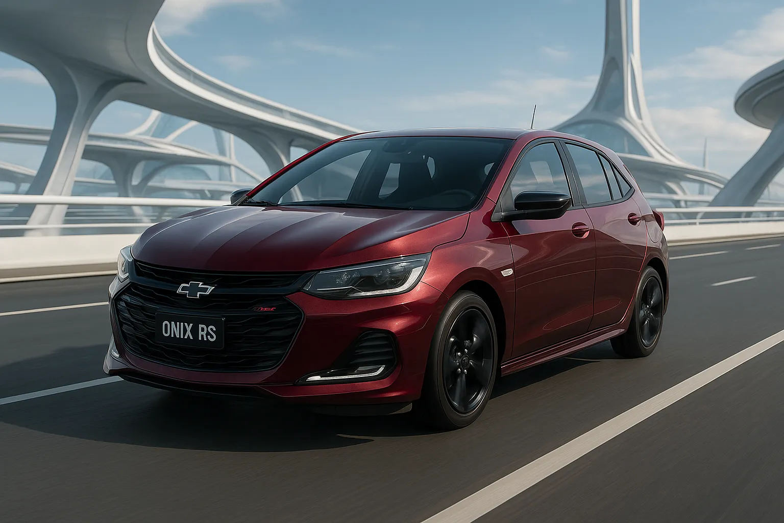 Notícias sobre automóveis: Chevrolet Onix RS Turbo 1.0 ano 2026