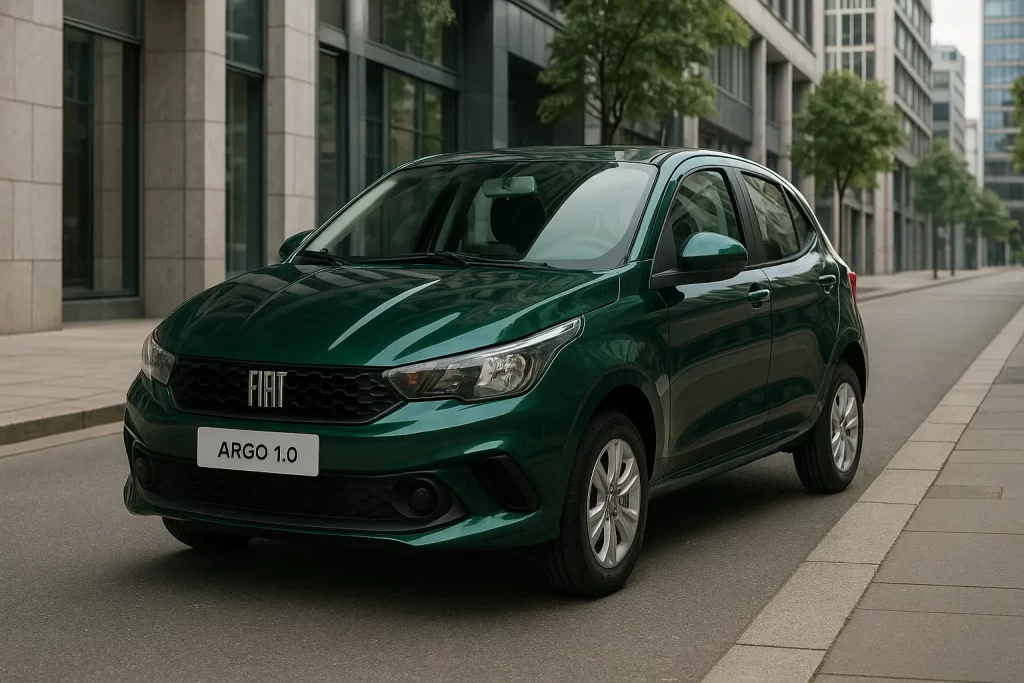 Notícias sobre automóveis Fiat Argo 1.0 câmbio manual ano 2026