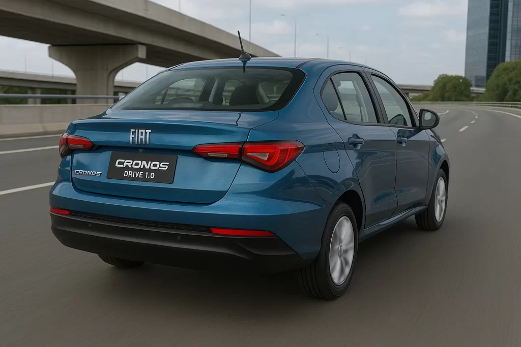 Notícias sobre automóveis: Fiat Cronos Drive 1.0 câmbio manual ano 2026
