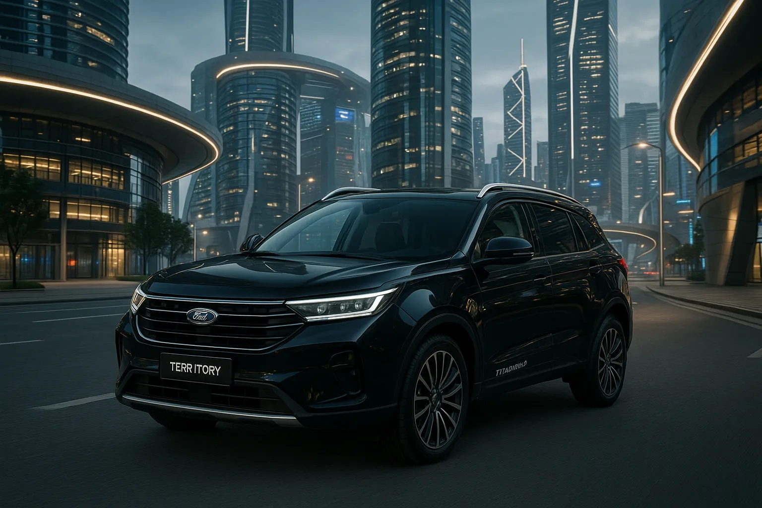 Notícias sobre automóveis: Ford Territory Titanium 1.5 Turbo ano 2026