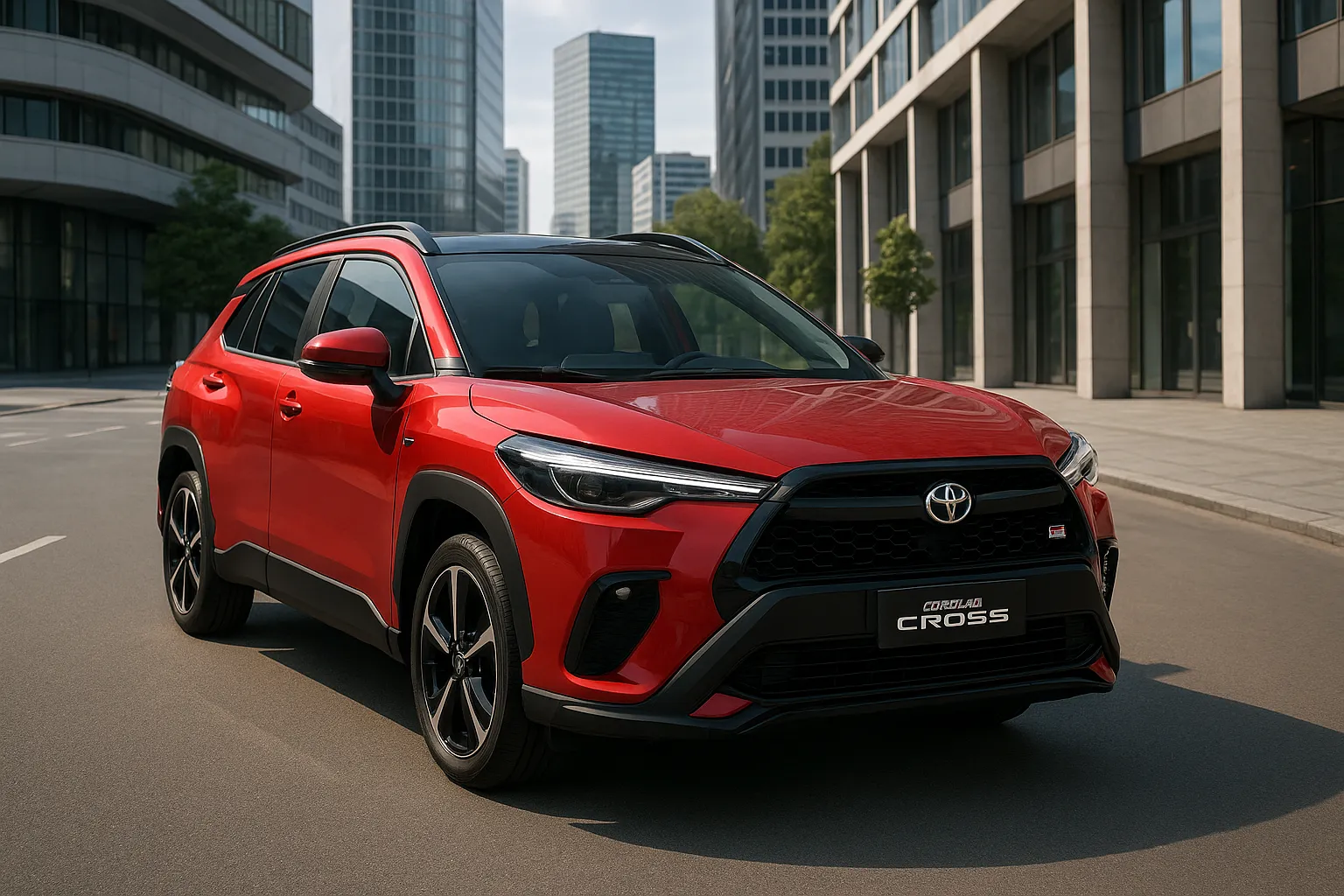 Notícias sobre automóveis: Toyota Corolla Cross GR-Sport 2.0 ano 2026