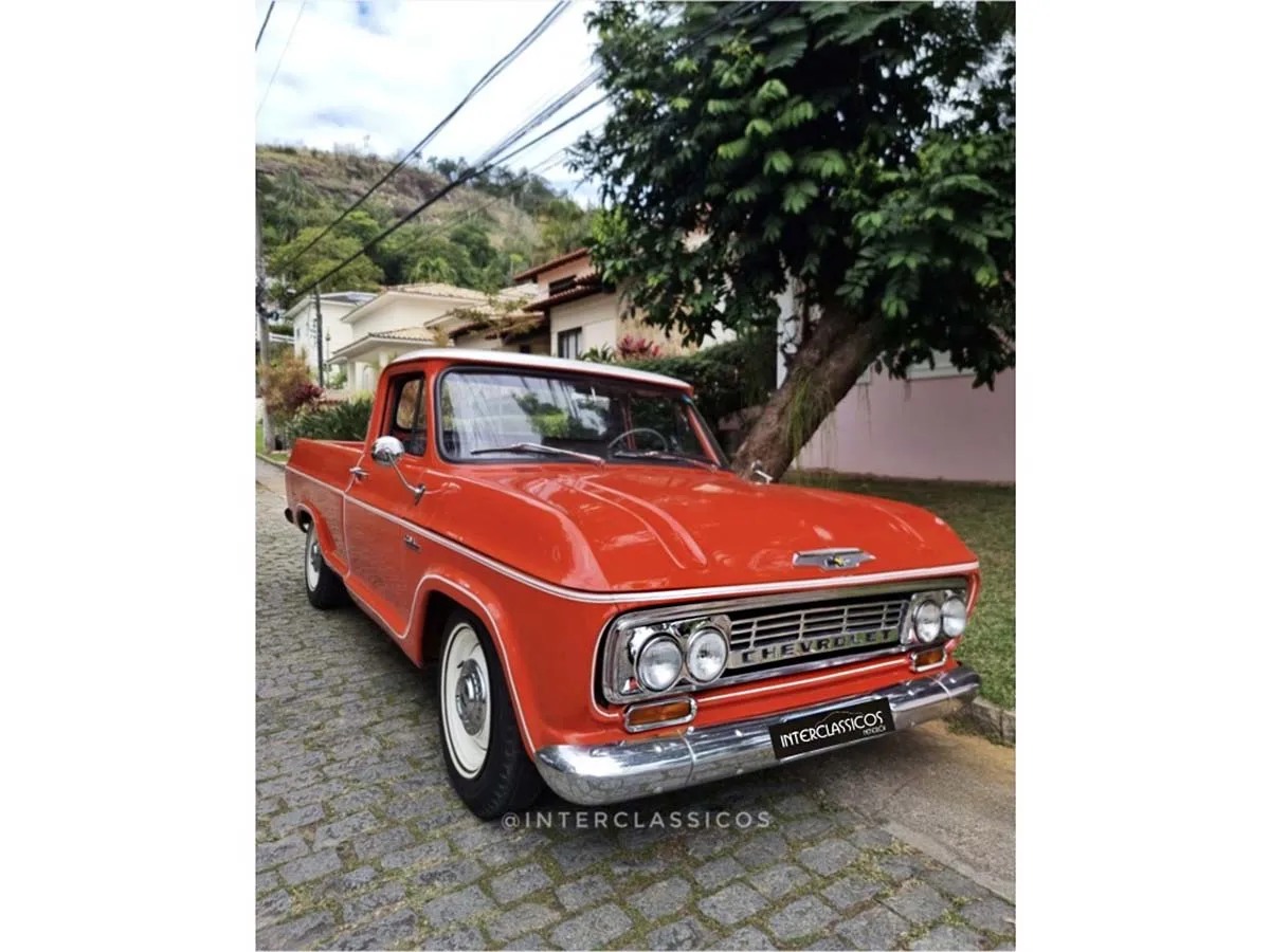 Ficha Técnica carros Chevrolet C14 cor Vermelho Meteoro ano 1966