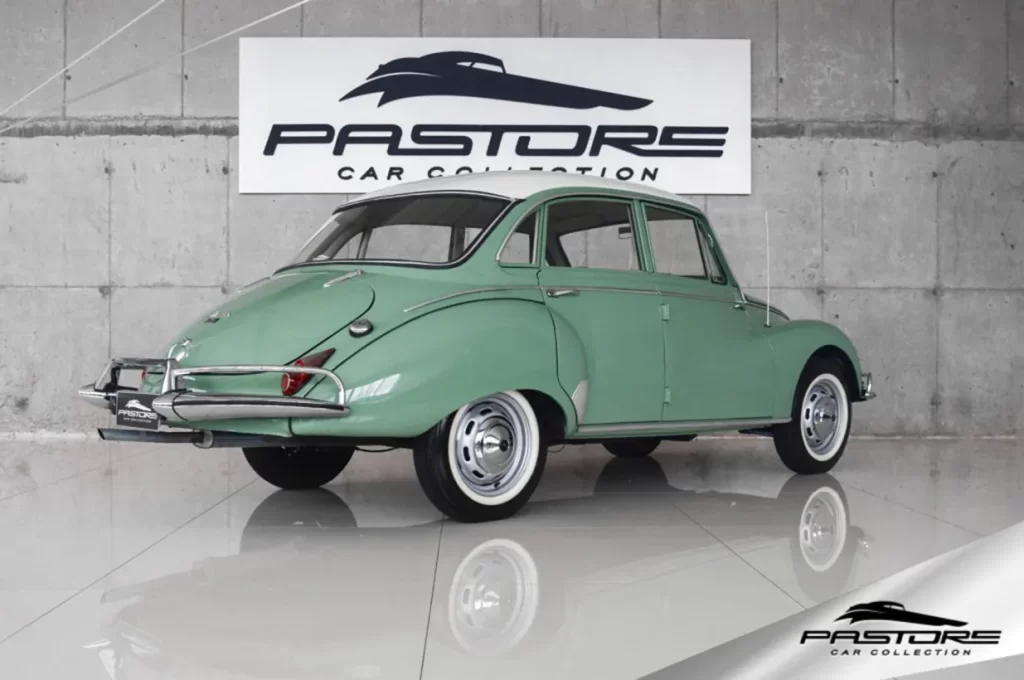 Ficha Técnica carros DKW Vemag Belcar 1000 cor Verde Mar ano 1963