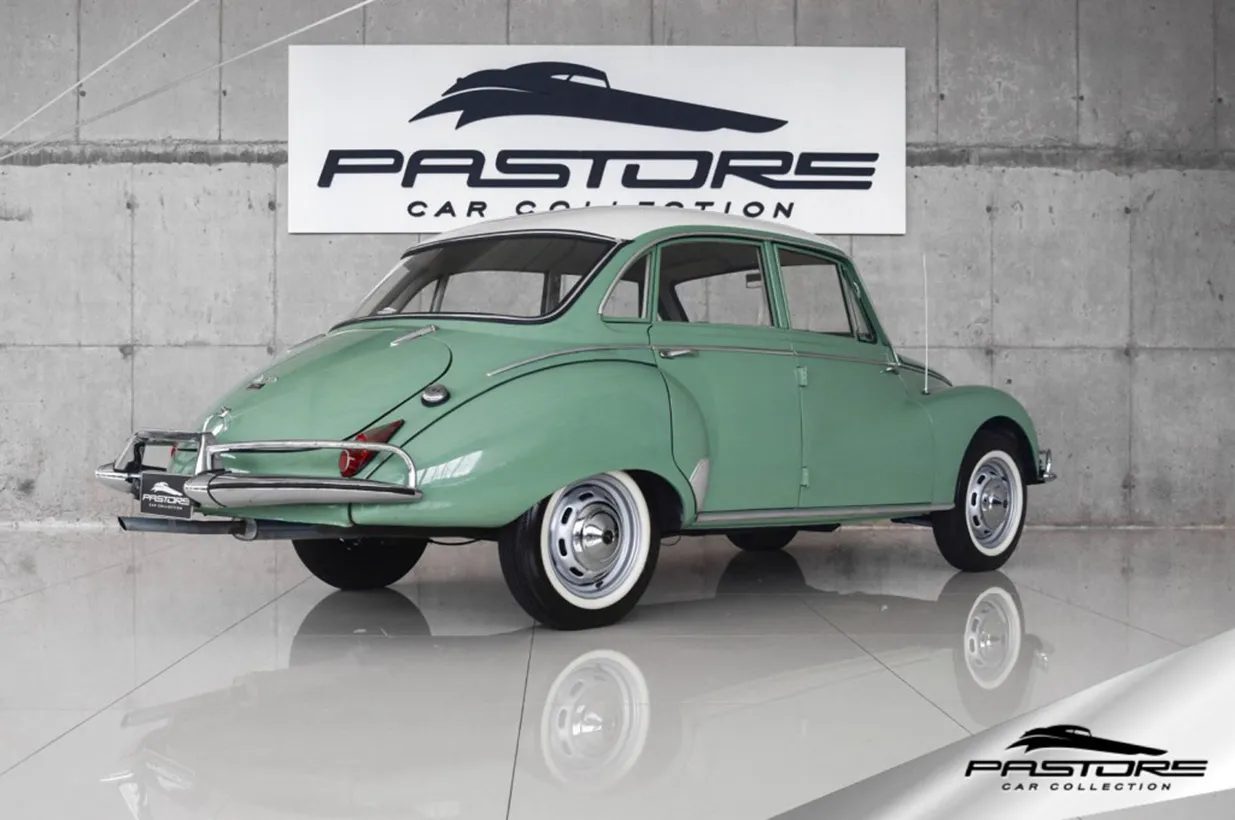 Ficha Técnica carros DKW Vemag Belcar 1000 cor Verde Mar ano 1963