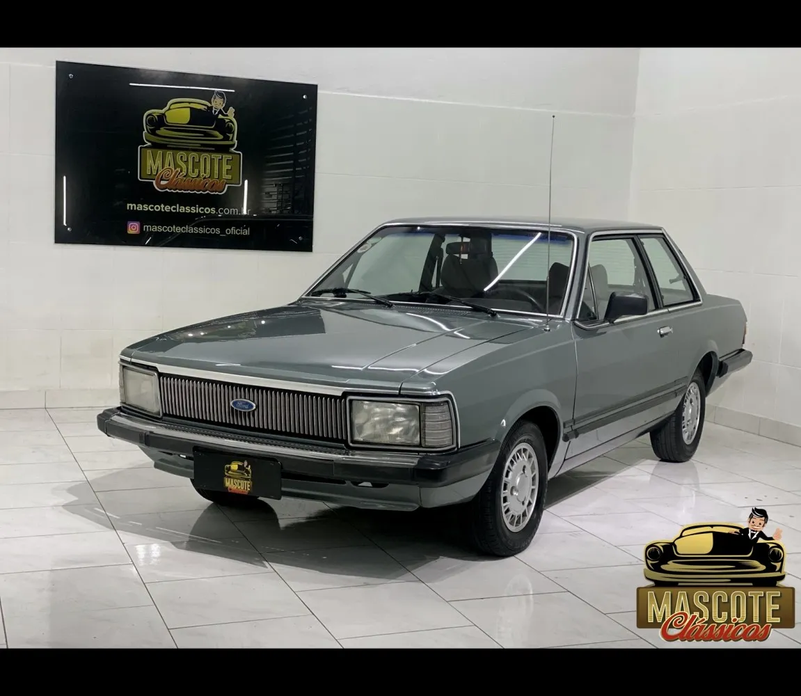 Ficha Técnica carros Ford Del Rey Série Ouro 2 portas 1.6 CHT a álcool cor Verde Tívoli Metálico ano 1984
