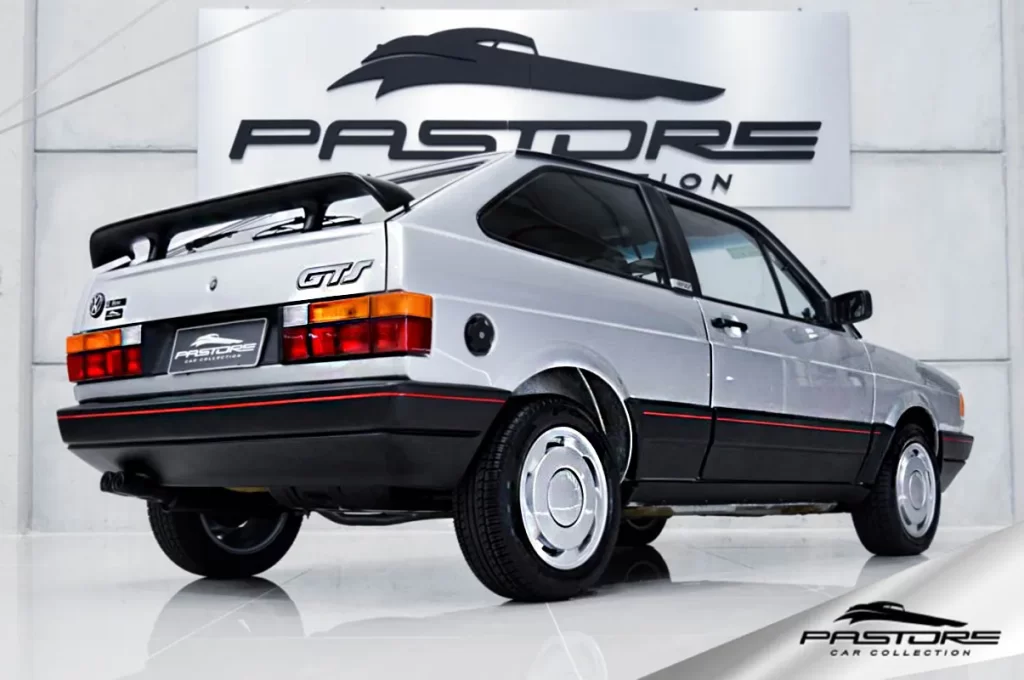 Ficha Técnica carros VW Gol GTS 1.8S 97 cv a Gasolina cor Prata Lunar a frente chinesa ano 1991