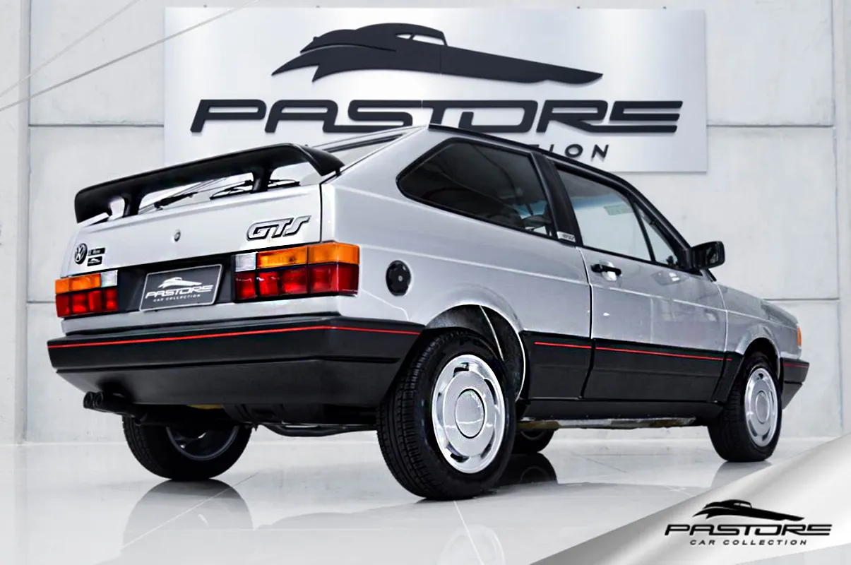 Ficha Técnica carros VW Gol GTS 1.8S 97 cv a Gasolina cor Prata Lunar a frente chinesa ano 1991