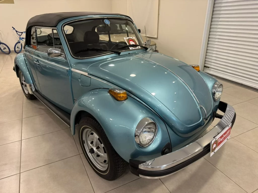 Volkswagen Fusca Alemão Conversível Fuel Injection 1979 – 0 km nunca usado: Uma raridade que desafia o tempo