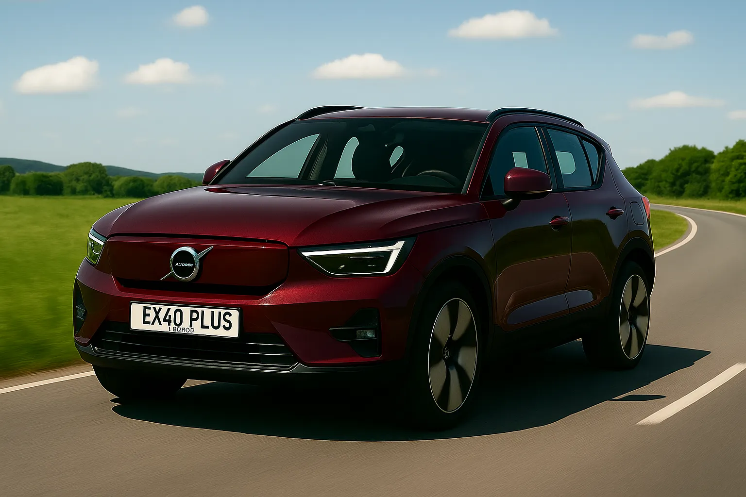 Ficha Técnica carros Volvo EX40 Plus Elétrico ano 2026