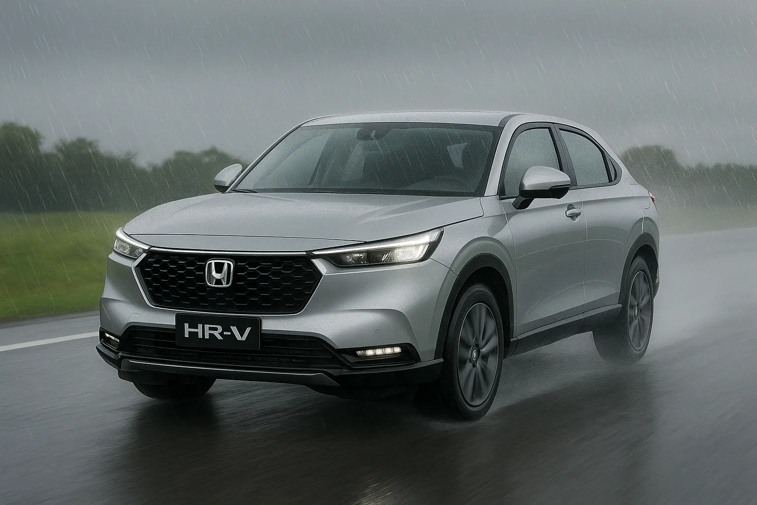 Notícias sobre automóveis Honda HR-V Touring 1.5 Turbo 2026, desempenho, tecnologia e análise de mercado