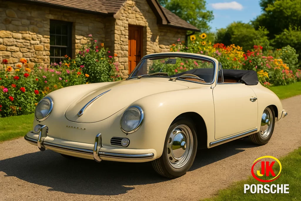 O Porsche 356 Cabriolet 1950 O Clássico que Definiu a Tradição dos Porsche Antigos