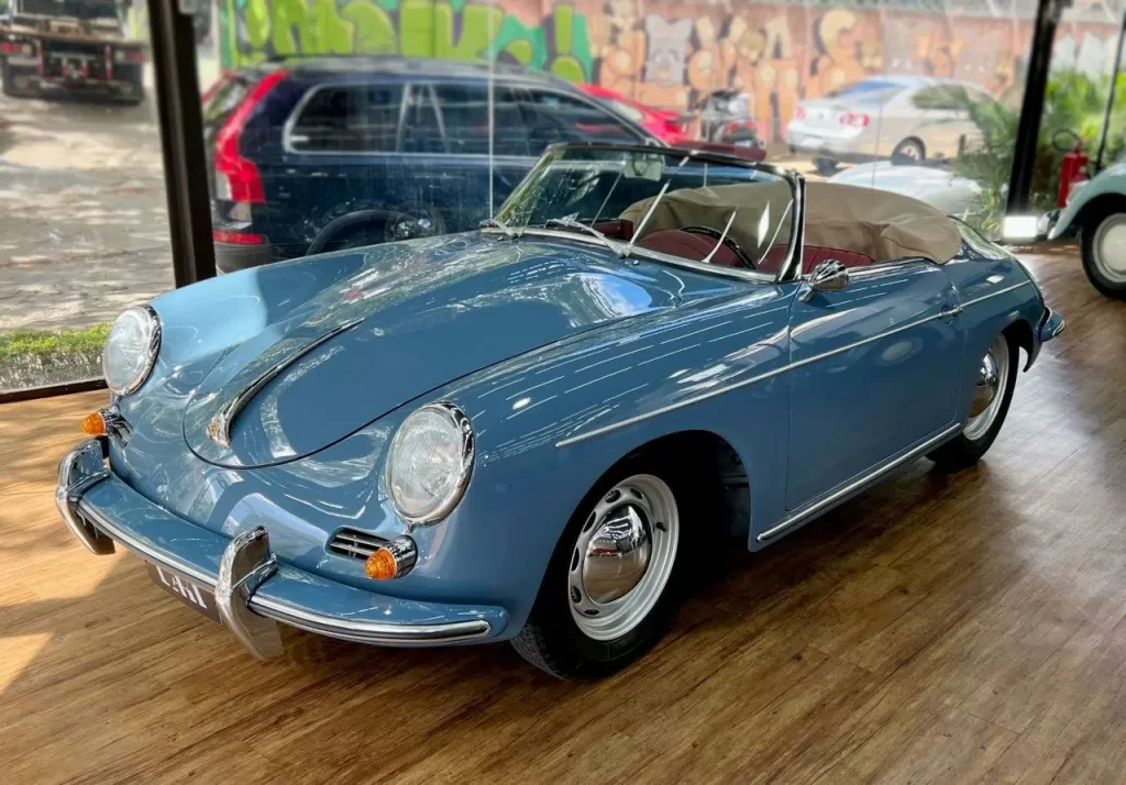 Porsche Antigo Ficha Técnica Porsche 356 B T-5 Roadster ano 1960