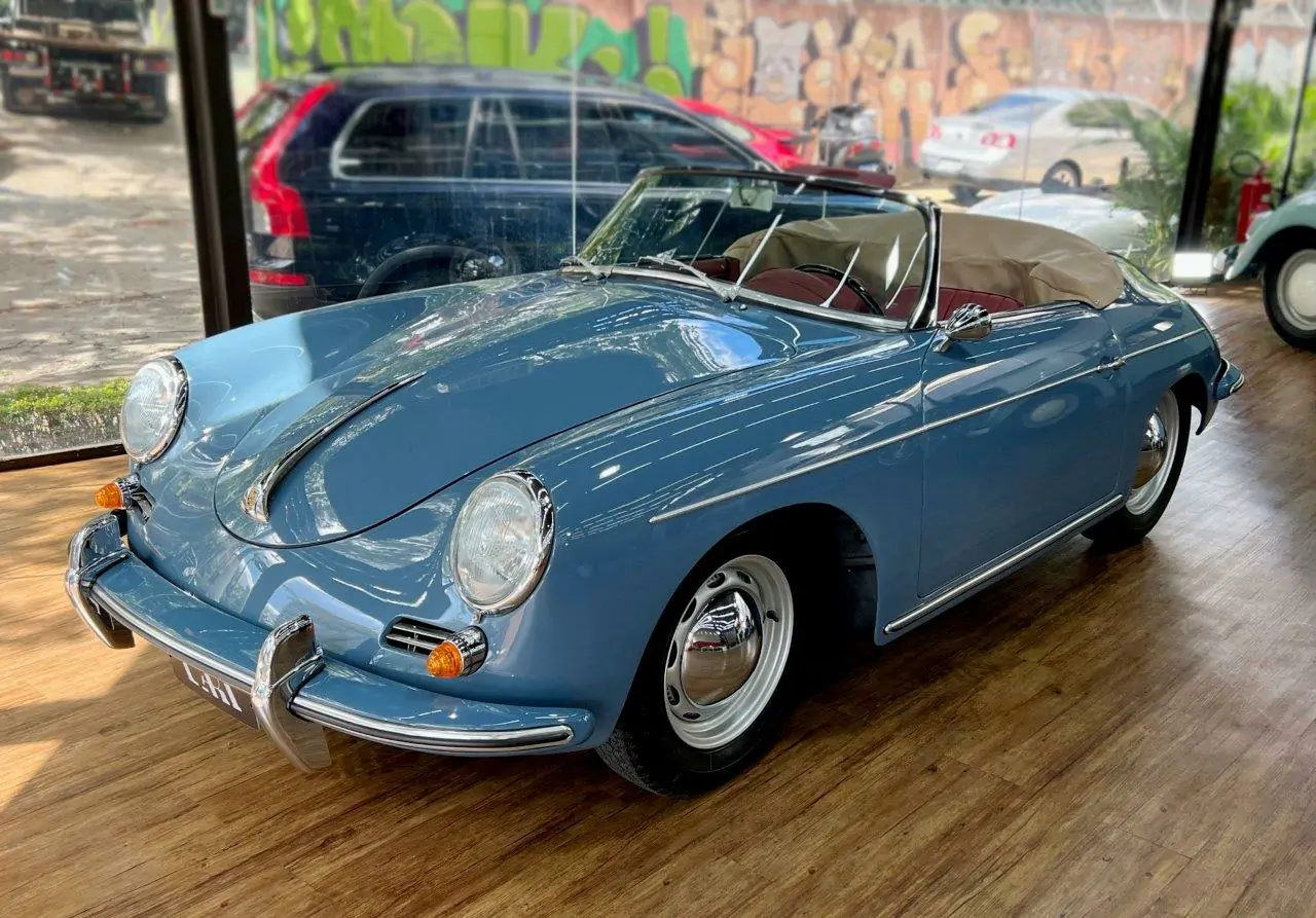 Porsche Antigo Ficha Técnica Porsche 356 B T-5 Roadster ano 1960