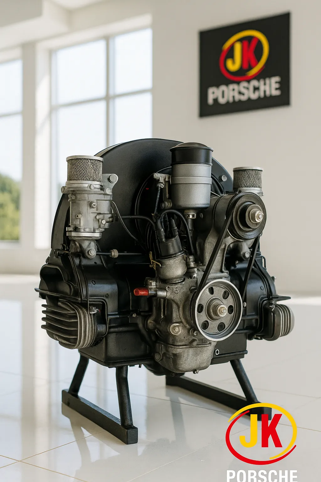 O Motor Porsche 1300 Tipo 506 (1954) arquitetura, números e boas práticas de manutenção