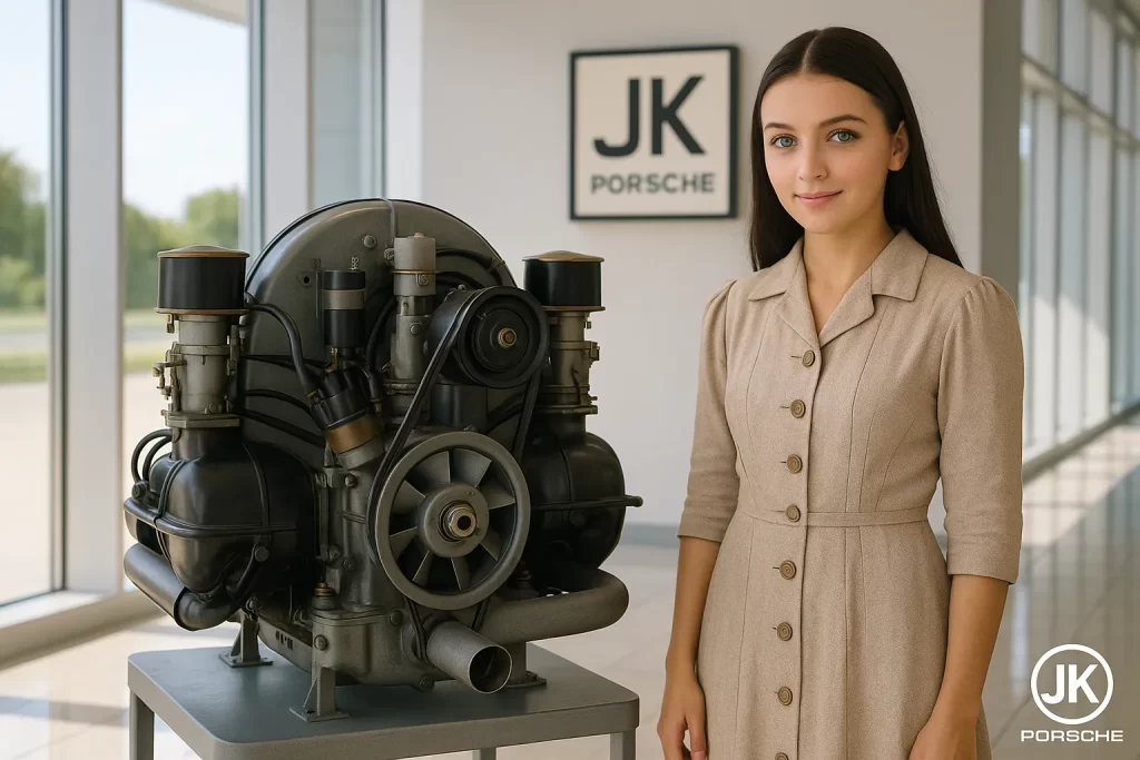 O Motor Porsche artesanal de 1939 O Primeiro Boxer da História