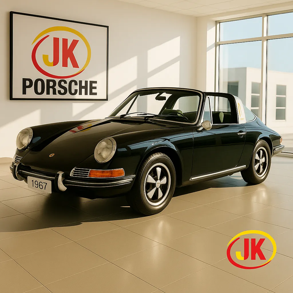 O Porsche 911 2.0 Targa 6 Cilindros 130 cv 1967 A Versão de Entrada com teto rígido removível que fez História