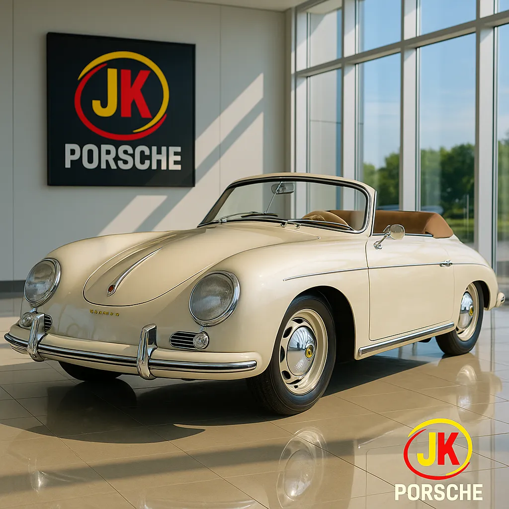 Porsche 356 Pré-A Cabriolet 1300 60 cv (1952) o charme e a engenharia do primeiro Porsche antigo de luxo aberto