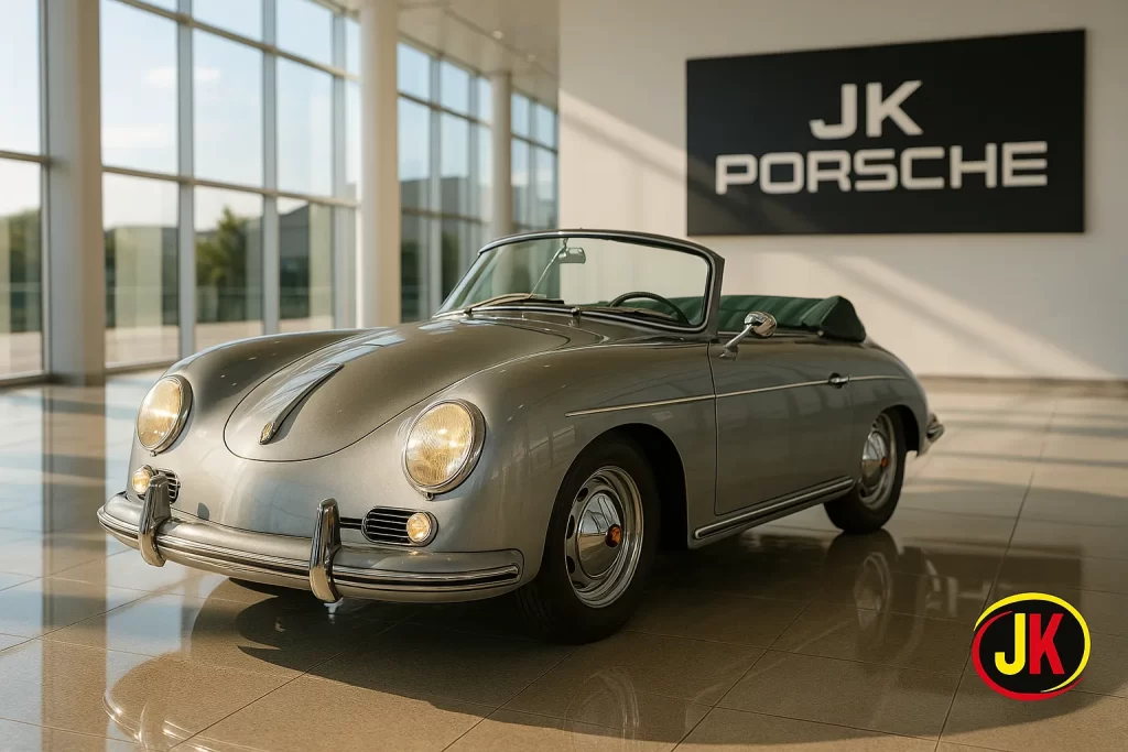 Porsche 356 Pré-A Super Cabriolet Motor 1500 70 cv Ano 1952 O Porsche antigo que abriu a era 1500 Super