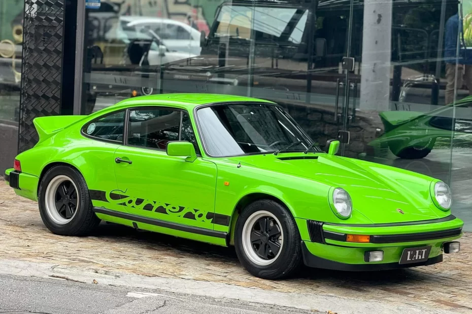 Porsche 911 Carrera 2.7 1974 MFI Lime Green - Dacon, CoA, “Rabo de Pato”, Raridade à Venda