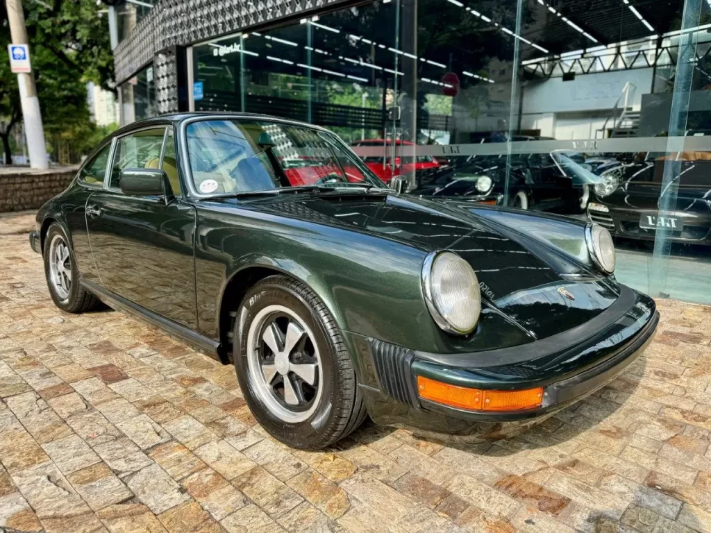 Porsche 911 S Coupé 1977 à Venda Clássico Verde Metálico em Perfeita Forma