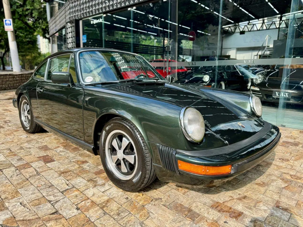 Porsche 911 S Coupé 1977 à Venda Clássico Verde Metálico em Perfeita Forma