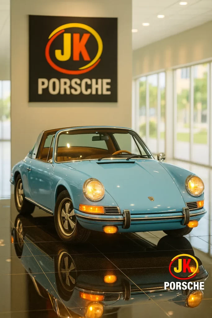 Porsche 911 Targa L 2.0 ano 1968 a “camada intermediária” que virou ativo estratégico para colecionadores e técnicos