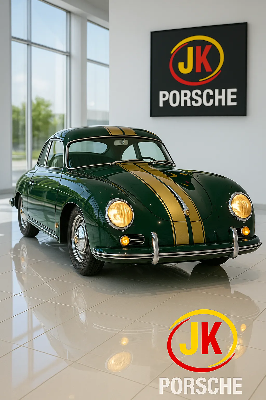 Porsche 356 Pré-A SL Super Leicht Coupé o Porsche antigo em alumínio que levou o 356 das ruas para Le Mans ano 1953