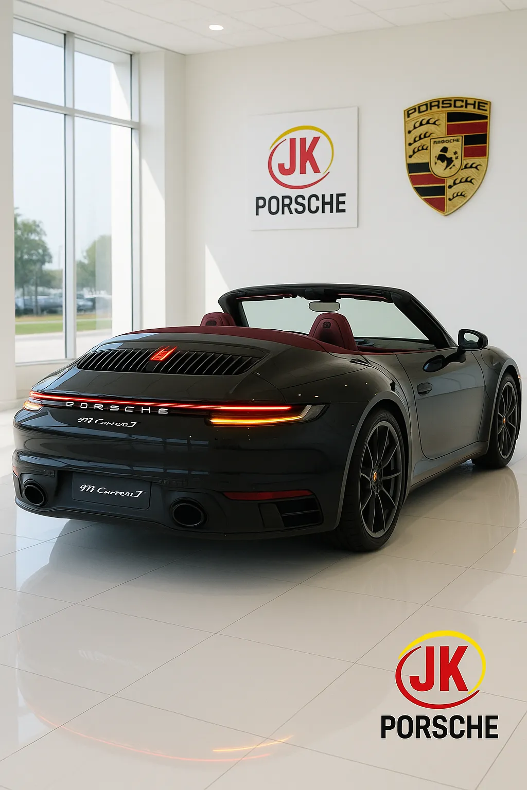 Porsche 911 Cabriolet Carrera T 2025 lateral completa