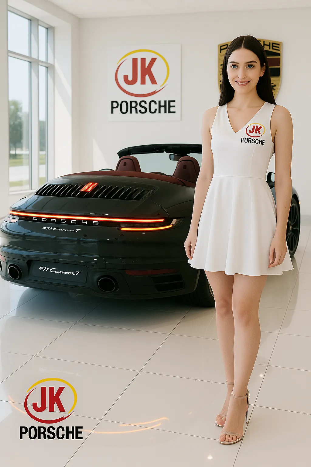 Interior do Porsche 911 Cabriolet Carrera T 2025