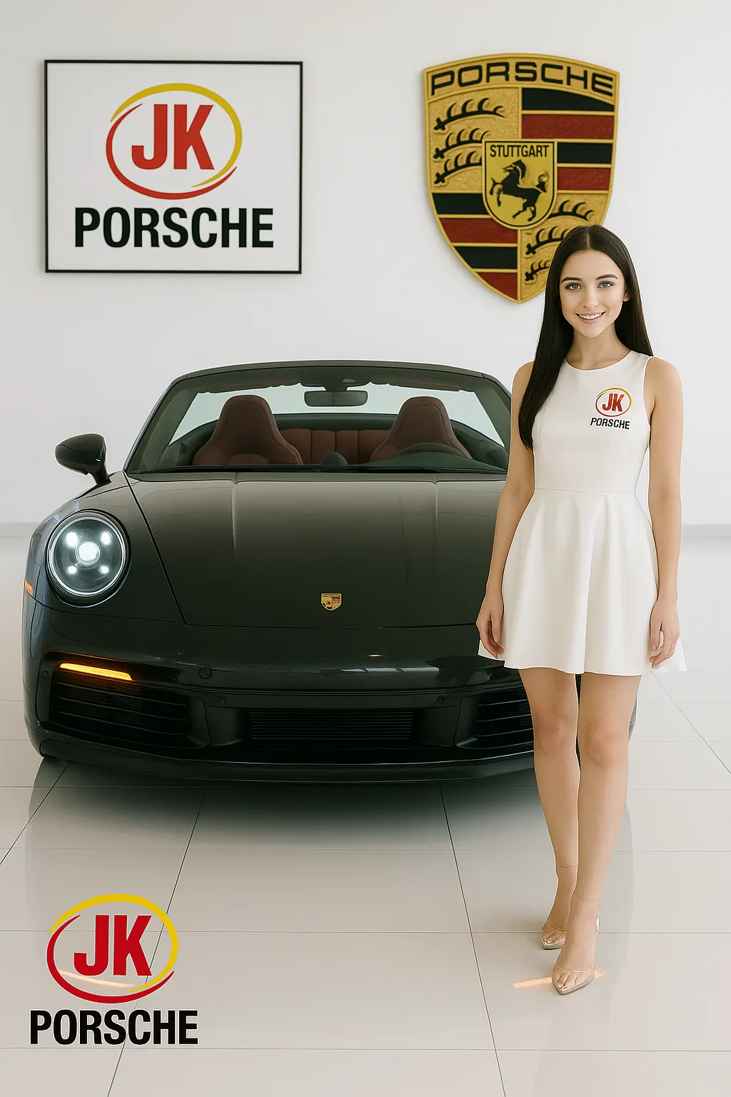 Porsche 911 Cabriolet Carrera T 2025 em perspectiva interna