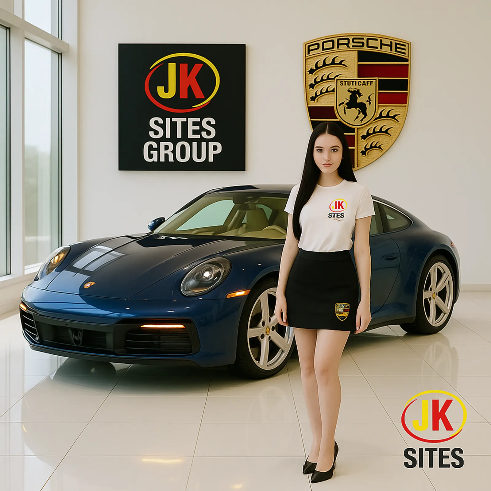 Porsche 911 Carrera 3.0 2024 em ambiente urbano noturno